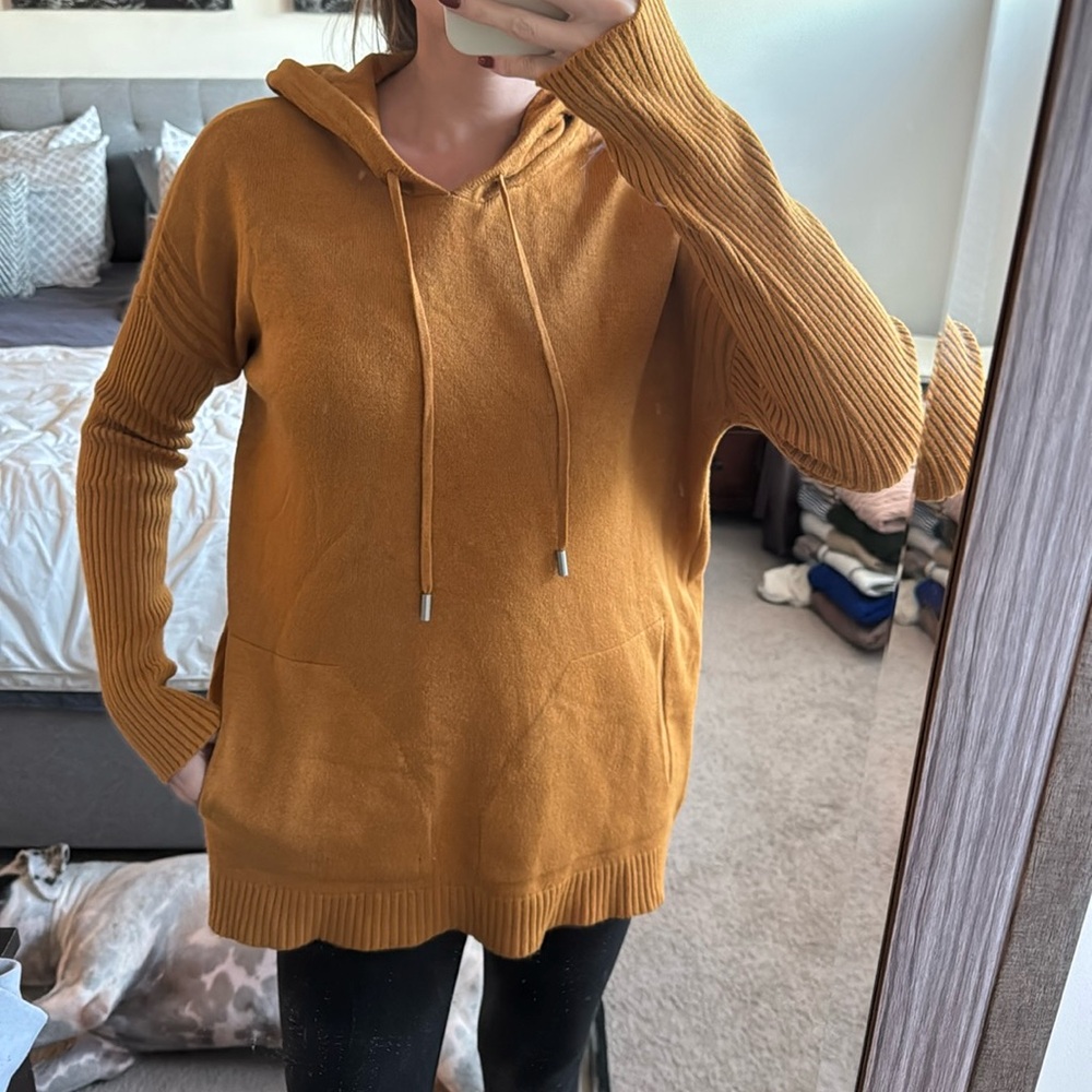 Sunflower yellow tunic sweater